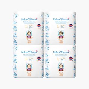 네추럴블라썸 비건기저귀 밴드형 4단계(L) 24매*4팩