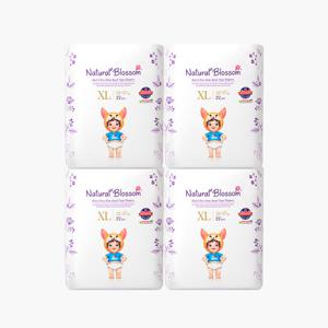 네추럴블라썸 비건기저귀 밴드형 5단계(XL) 22매*4팩