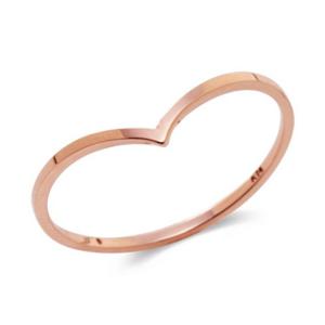 [비앤비골드] 14K 슬림 물결 민자 실반지 NPR35534