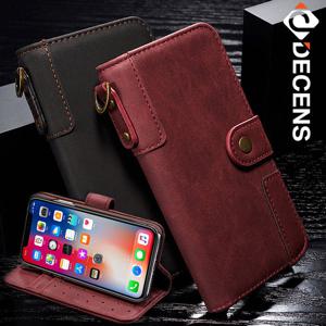 데켄스 갤럭시노트8 스티치 월렛 카드지갑 가죽 케이스 M296