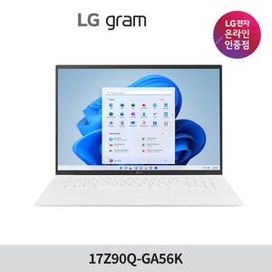 LG전자 LG그램 12세대 17Z90Q-GA56K 인텔 i5 윈도우11  노트북