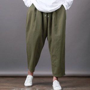 스댕클럽 남성용 항아리 밴딩 벌룬 배기 바지 WMD7271