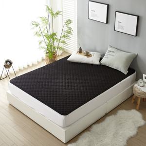 논슬립 더안 EMF 극세사 탄소전기요 블랙(퀸)