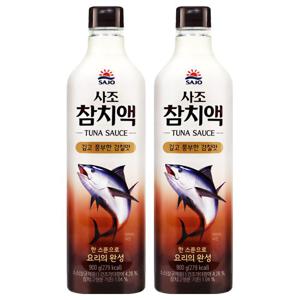 사조 참치액 900g 2개