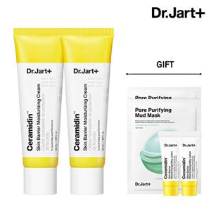닥터자르트 세라마이딘 크림 50ml*2(+밀키 로션 7mlx2+마스크 팩 2매)