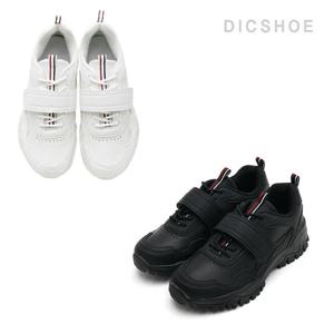 딕슈 여성 심플 벨크로 어글리 슈즈 키높이 운동화 SN1LFWA142