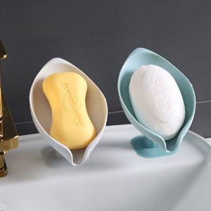 나뭇잎 비누 걸이 곽 물 빠짐 받침대 M12065