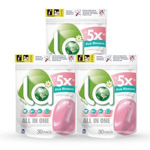 엘에이 올인원 캡슐세제 핑크블라썸 (30개입) x 3개