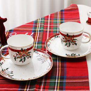 고원 크리스마스 세트(머그2P+접시2P) 홈파티 선물