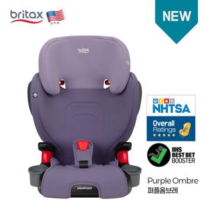 브라이텍스 하이포인트 퍼플옴브레 어린이 아동 주니어 쥬니어 휴대용 카시트 ISOFIX