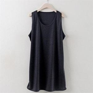 [시드마켓]데일리 기본 롱나시티 2100013S 빅사이즈 여성 (91251