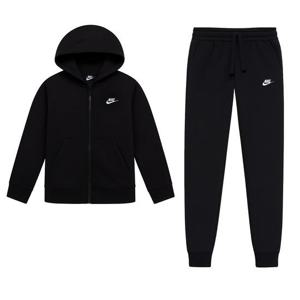 [나이키 주니어]나이키 NSW 코어 플리스 후드 조거 아동 주니어 트레이닝복세트 츄리닝 러닝복 블랙 BV36