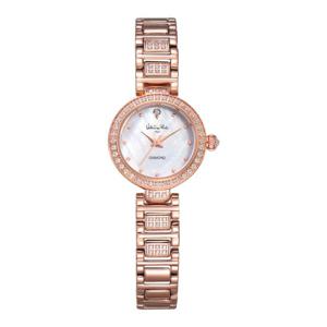 VR2586B-WTRG 여자 메탈 다이아몬드 손목시계 보석감별서 제공