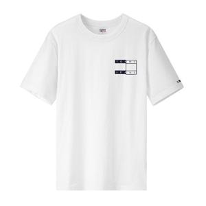 타미힐피거 타미진스 트위스트 플래그 반팔티 DM0DM14015-YBR