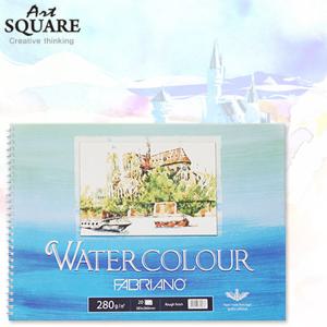8절워터칼라스케치북 280g 20매 스프링/8절스케치북/수채화용스
