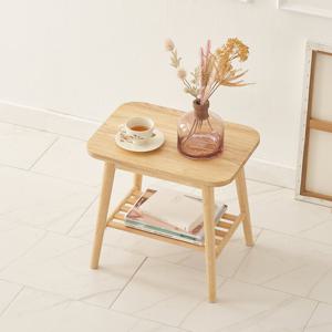 원목 침대협탁 엘라 침대 선반 사이드테이블 미니협탁