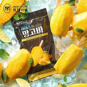 [25년 수확 햇망고]몽테이블 아이스 망고바 60g x 20팩