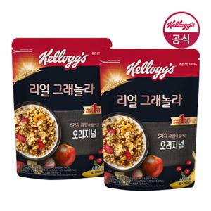 켈로그 시리얼 리얼 그래놀라 400g+400g