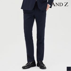 [앤드지] 멜란지네이비 크레스피노 정장팬츠 (BZA5SP1104)