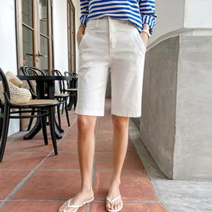 [조아맘] 다트 5부 반밴딩 팬츠