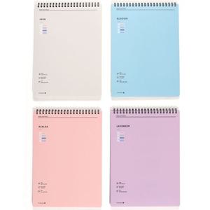 4000 테마칼라 스프링노트 16절상철 대학 사무노트