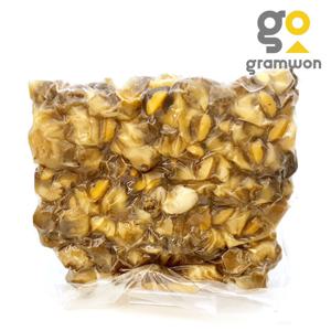 껍질제거 통말이 참소라살 1kg 샐러드용 조미피뿔고동 전복소라