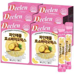 디클렌 브로멜라인 파인애플 효소 프로바이오틱스 6박스