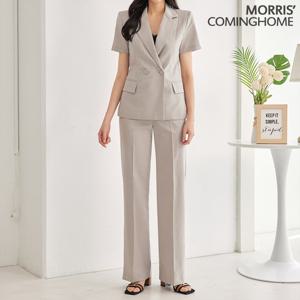 [한정/특가] 반팔 자켓 일자핏 슬랙스세트_M2306SE080B