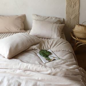 더메종 뱀부 시어서커 호텔침구 여름이불 풀세트 퀸(Q)