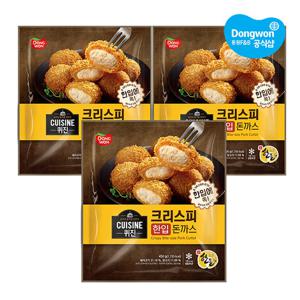 [동원] 퀴진 크리스피 한입돈까스 450g x3개 /미니돈까스
