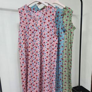 국산 여름 면 나시원피스