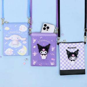 산리오 스퀴시 핸드폰 크로스백 시나모롤 쿠로미 가방