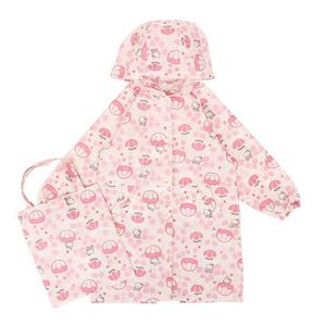 [제이에스지]헬로키티 우의 산리오 초등학생 유아 어린이 레인코트