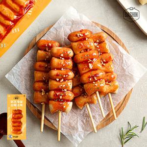 [다신샵] 닭신 닭가슴살 현미 소떡소떡 3팩 / 저당소스 국내산 현미