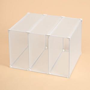 DIY 반투명 가방 진열 수납장 핸드백보관 조립식