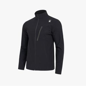 [스파이더] 남성 액티브 라이프 스탠드 넥 집업 자켓 SPGFCNFT111MBLK