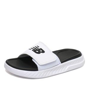 뉴발란스 1501 쿠셔닝 슬리퍼 벨크로 화이트블랙 SD1501WT3