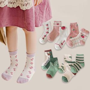 [꼼지]가을 양말 5족 SET 8,840원 균일가  아동양말 유아양말