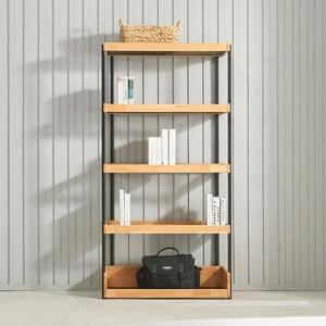 [라일리] Rly 다이젠 메이디 원목 선반장 800 5단