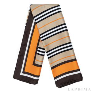 라프리마 버버리 모노그램 프린트 실크 스카프 8026542