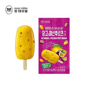 몽테이블 아이스 망고 패션후르츠 믹스바 65g x 20팩