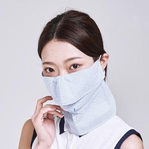 휴스토니 지지미 UV 목가리개 골프 마스크