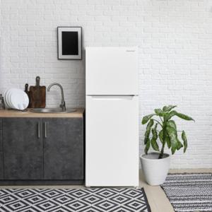 캐리어 138L 화이트 소형 일반냉장고 KRDT138WEM1