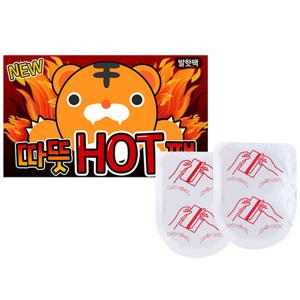 따뜻핫팩 발 핫팩 10매 손난로 파스형 포켓용 대용량