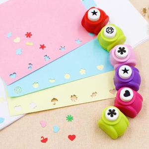 미니 모양 펀치 하트 꽃 스마일 별 펀칭기 DD-11648