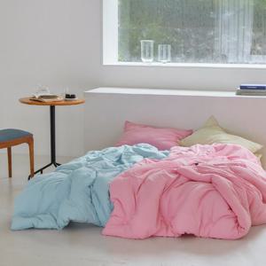 [아이르 프리미엄]디어나잇 60수 차렵이불+베개 퀸Q