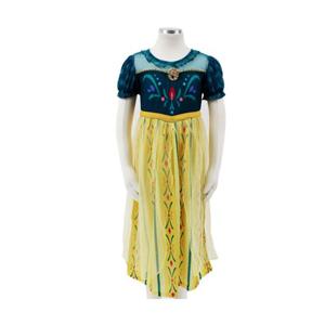 겨울왕국 안나 대관식 반팔 여아동 공주드레스 파티옷