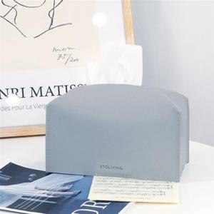 스토리빙 가죽 휴지케이스 각티슈케이스 청소 클리너