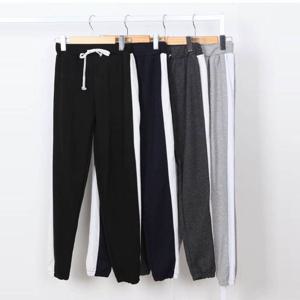 굵은 일자 트레이닝 바지 여성 추리닝 활동복 팬츠