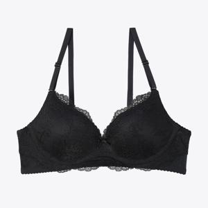 [섹시쿠키]블랙 노와이어 브라 (일체형) SCWBZA25